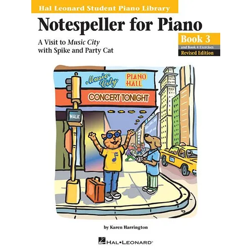 Notespeller for Piano, Book 3: Hal Leonard Student Piano Library