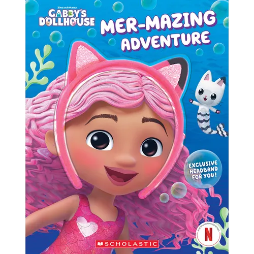 Mer-Mazing Adventure (Gabby's Dollhouse Headband Book #2)