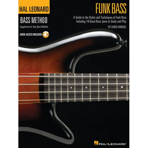 Funk Bass a Guide to the Techniques and Philosophies of Funk Bass Book/Online Audio