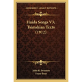 Haida Songs V3; Tsimshian Texts (1912)