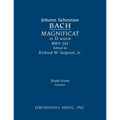 Magnificat in D major, BWV 243: Study score