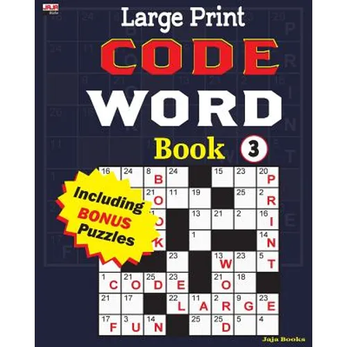 Large Print CODE WORD Book 3