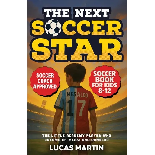 The Next Soccer Star: The Little Academy Player Who Dreams of Messi and Ronaldo: Soccer Book For Kids 8-12