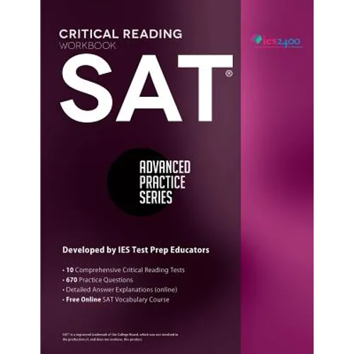 SAT Critical Reading Workbook
