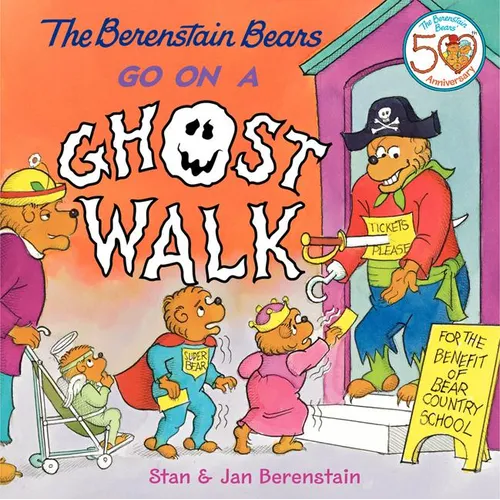 The Berenstain Bears Go on a Ghost Walk: A Halloween Book for Kids
