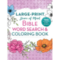 Peace of Mind Bible Word Search & Coloring Book: 100 Puzzles & Floral Designs