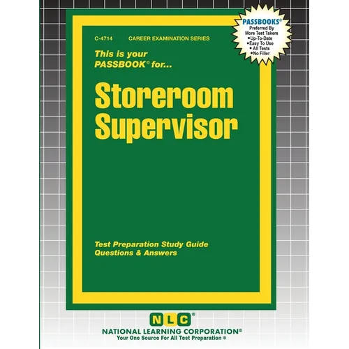 Storeroom Supervisor