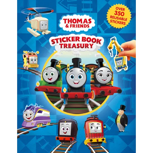 Mattel Thomas All Engines Go Sticker Book Treasury