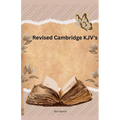 Revised Cambridge KJV's