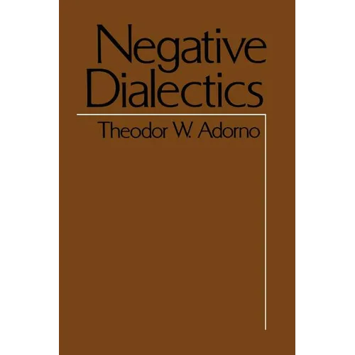 Negative Dialectics