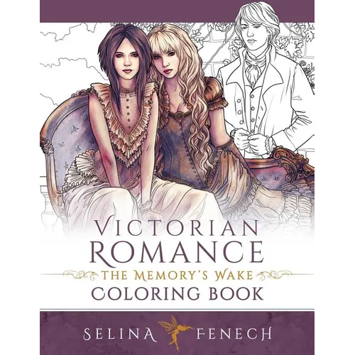 Victorian Romance - The Memory's Wake Coloring Book