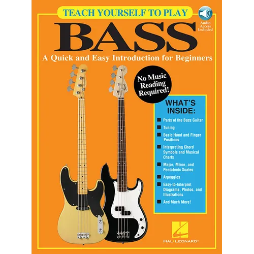 Teach Yourself to Play Bass: A Quick and Easy Introduction for Beginners