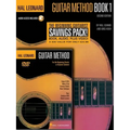 Hal Leonard Guitar Method Book 1/Second Edition the Beginning Guitarist Savigs Pack - Book, Audio Plus Video Learn Chords, Rhythm, Notation, Technique