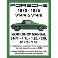 Porsche 914/4 & 914/6 1970-1976 Workshop Manual