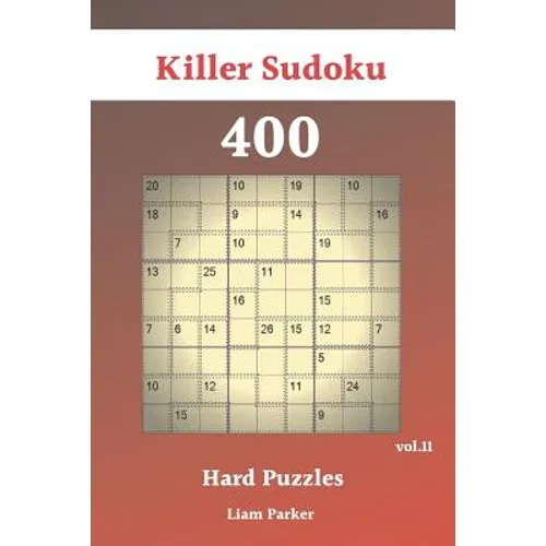 Killer Sudoku - 400 Hard Puzzles vol.11