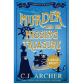 Murder and the Missing Treasure: Large Print