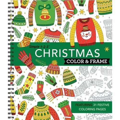 Color & Frame - Christmas (Coloring Book)