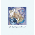 "A Life Remembered" Funeral Guest Book, Memorial Guest Book, Condolence Book, Remembrance Book for Funerals or Wake, Memorial Service Guest Book: A Ce