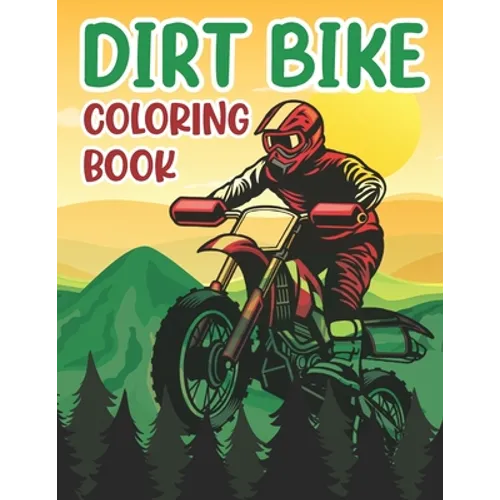 Dirt Bike Coloring Book