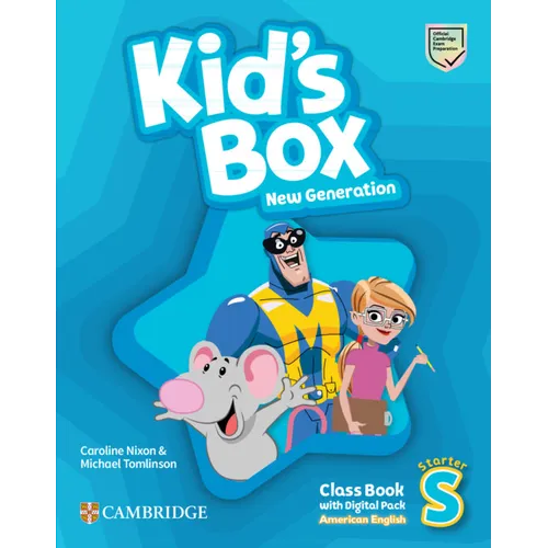 Kid's Box New Generation Starter Class Book with Digital Pack American English