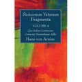 Stoicorum Veterum Fragmenta Volume 4