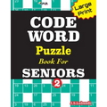 CODEWORD Puzzle Book For SENIORS; Vol.2