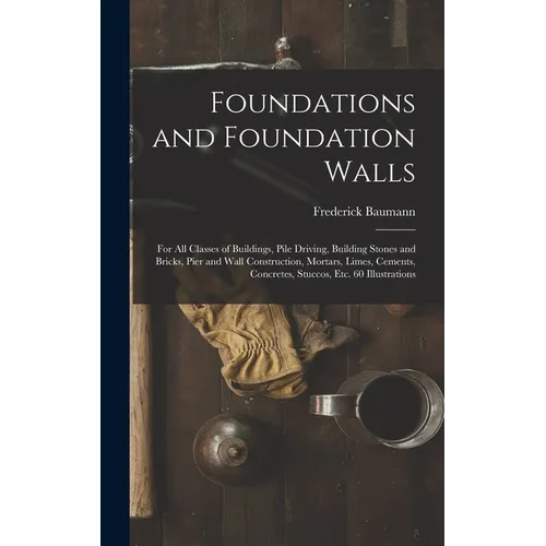 Foundations and Foundation Walls: For All Classes of Buildings, Pile Driving, Building Stones and Bricks, Pier and Wall Construction, Mortars, Limes,