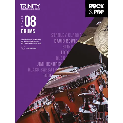 Trinity Rock & Pop 2018 Drums: Grade 8