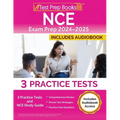 NCE Exam Prep 2024-2025: 3 Practice Tests and NCE Study Guide [Includes Audiobook Access]