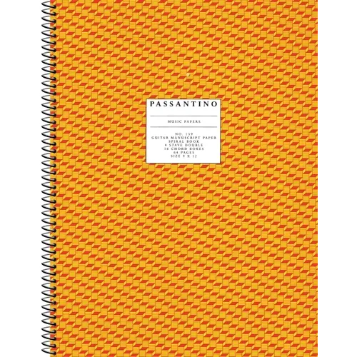 Passantino Music Papers, No. 159: Guitar Manuscript Paper