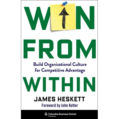 Win from Within: Build Organizational Culture for Competitive Advantage