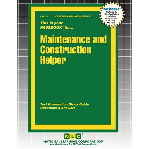 Maintenance and Construction Helper