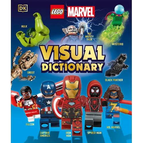Lego Marvel Visual Dictionary (Library Edition): Without Minifigure