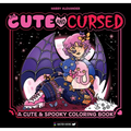 Cute & Cursed: A Spookily Cute Coloring Book