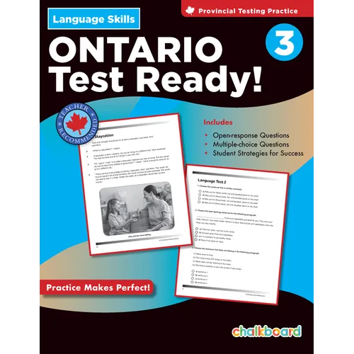 Ontario Test Ready Language Skills 3