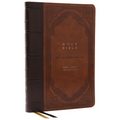 KJV Holy Bible: Giant Print Thinline Bible, Brown Leathersoft, Red Letter, Comfort Print: King James Version (Vintage Series)