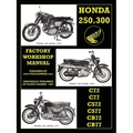 Honda Motorcycles Workshop Manual 250-305 Twins 1960-1969