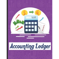 accounting ledgers for bookkeeping: Accounting General Ledge, sustained and long lasting tracking and record keeping Size:8.5"x11" in 100