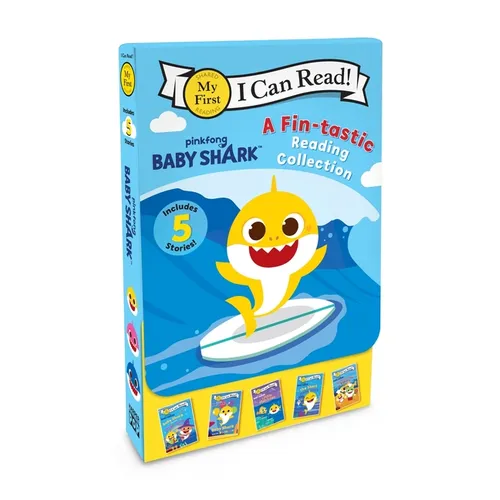 Baby Shark: A Fin-Tastic Reading Collection: Baby Shark and the Balloons, Baby Shark and the Magic Wand, the Shark Tooth Fairy, Little Fish Lost, the