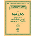 75 Melodious and Progressive Studies Op. 36 - Book 1 Violin Method Sheet Music Schirmer Library of Classics Volume 487 Violin Exercises for Technique
