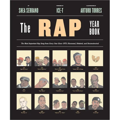 The Rap Year Book: The Most Important Rap Song from Every Year Since 1979, Discussed, Debated, and Deconstructed
