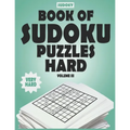 SUDOKY Book of Sudoku Puzzles Hard: Sudoku puzzle books for adults - Includes Solutions - Vol III
