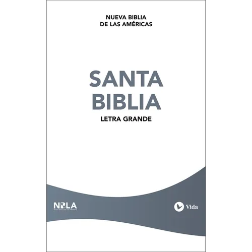 Nbla, Santa Biblia, Edición Misionera, Letra Grande, Tapa Rústica