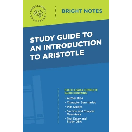 Study Guide to an Introduction to Aristotle