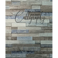 Calligraphy grid paper For practice writing: Calligraphy Workbook Hand Writing dot book Lettering parchment beginner alphabet sheets books calligraphy