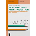 Real Analysis - An Introduction: Mathematical Arguments and Elementary Proof Techniques