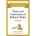 Notes and Comments on Robert's Rules, Fifth Edition