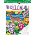 Creative Haven Wonders of Nature Color by Number