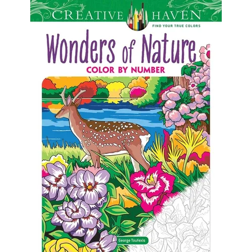 Creative Haven Wonders of Nature Color by Number