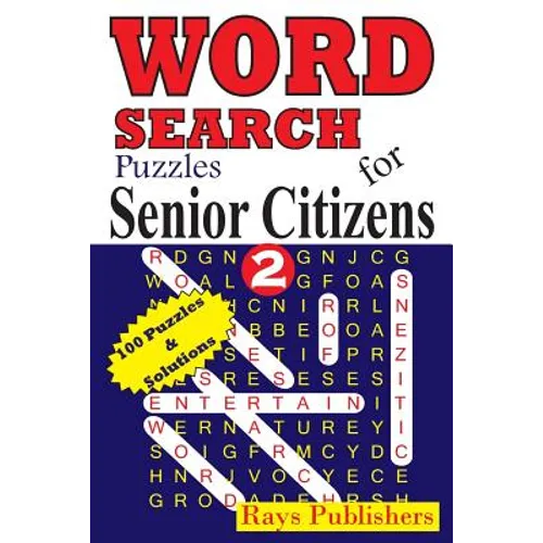 Word Search Puzzles for Senior Citizens 2